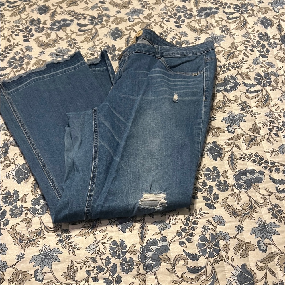 Women’s size 16 democracy flare jeans